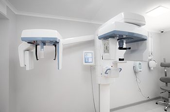 Cone beam 3D scanner in modern dental office