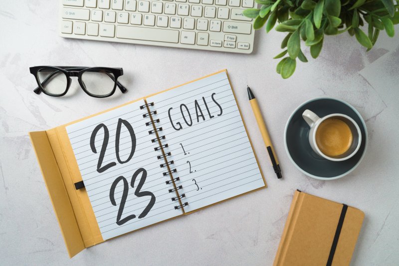 new year resolutions on journal