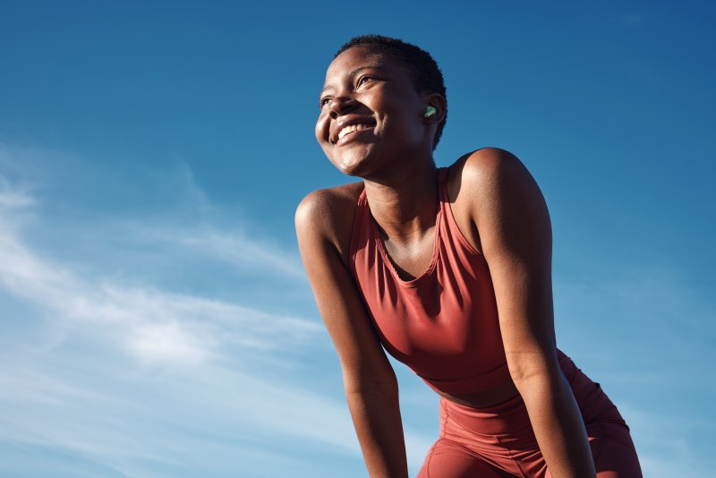 Smiling woman